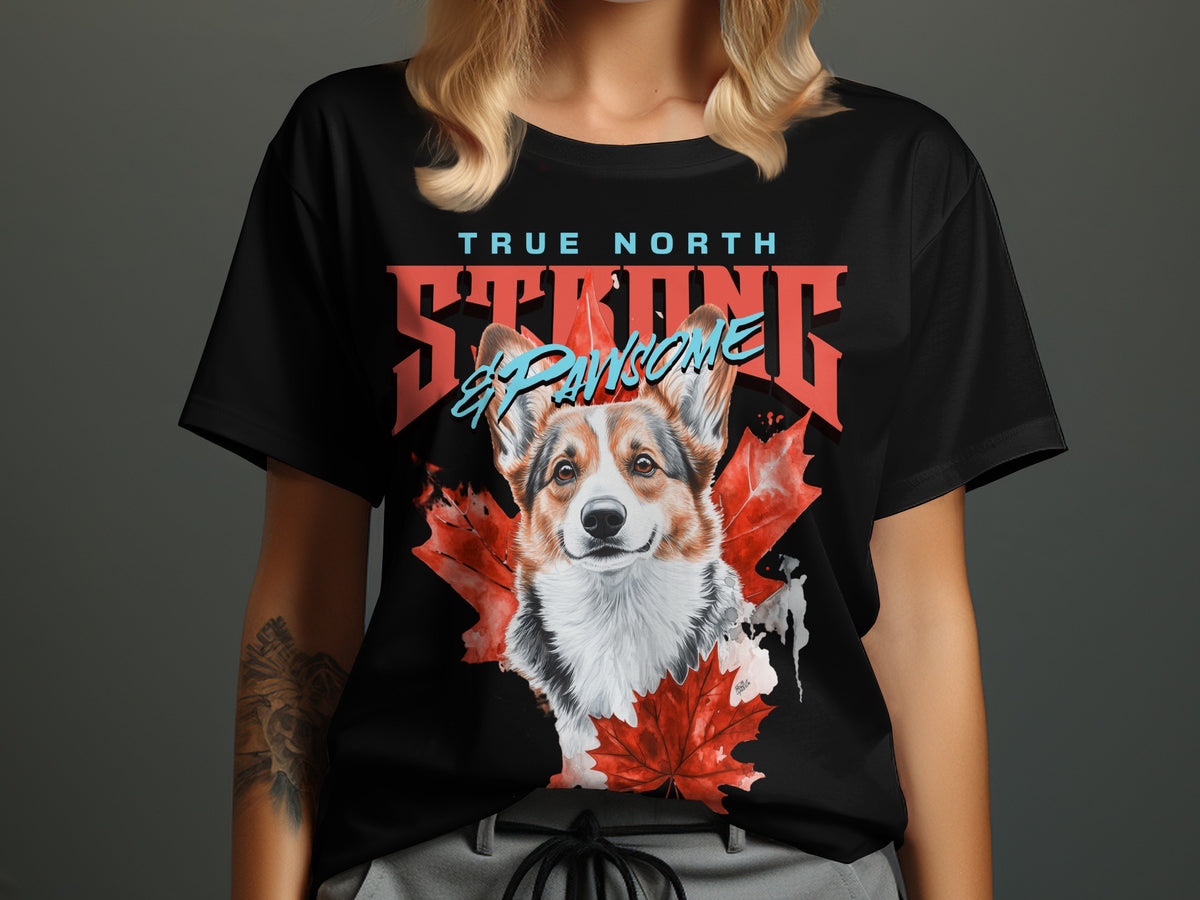 True North Strong and Paw-some Graphic Tee product type