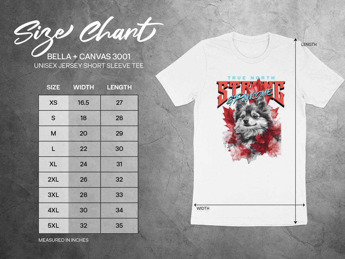 True North Strong Dog Graphic Unisex Jersey Short Sleeve Tee product type