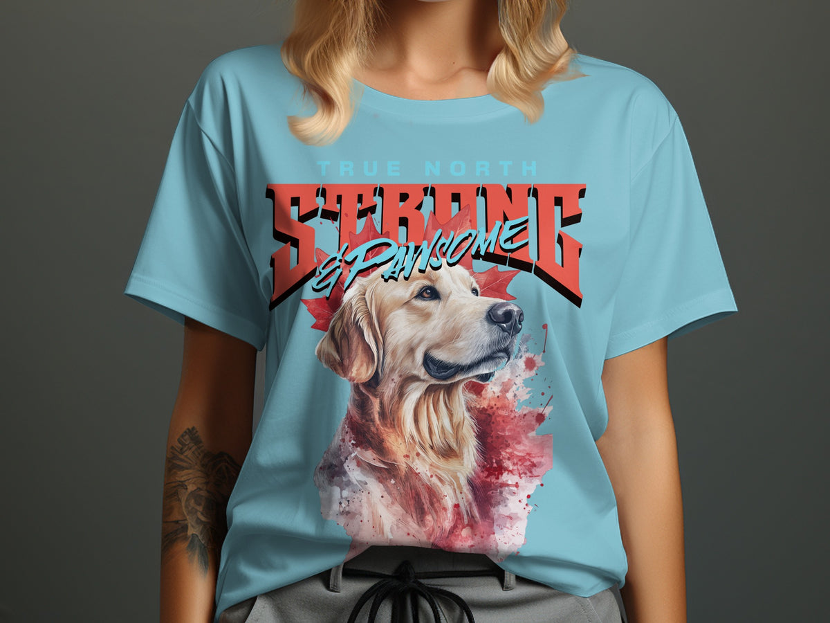 True North Strong and Paw Some T-Shirt product type