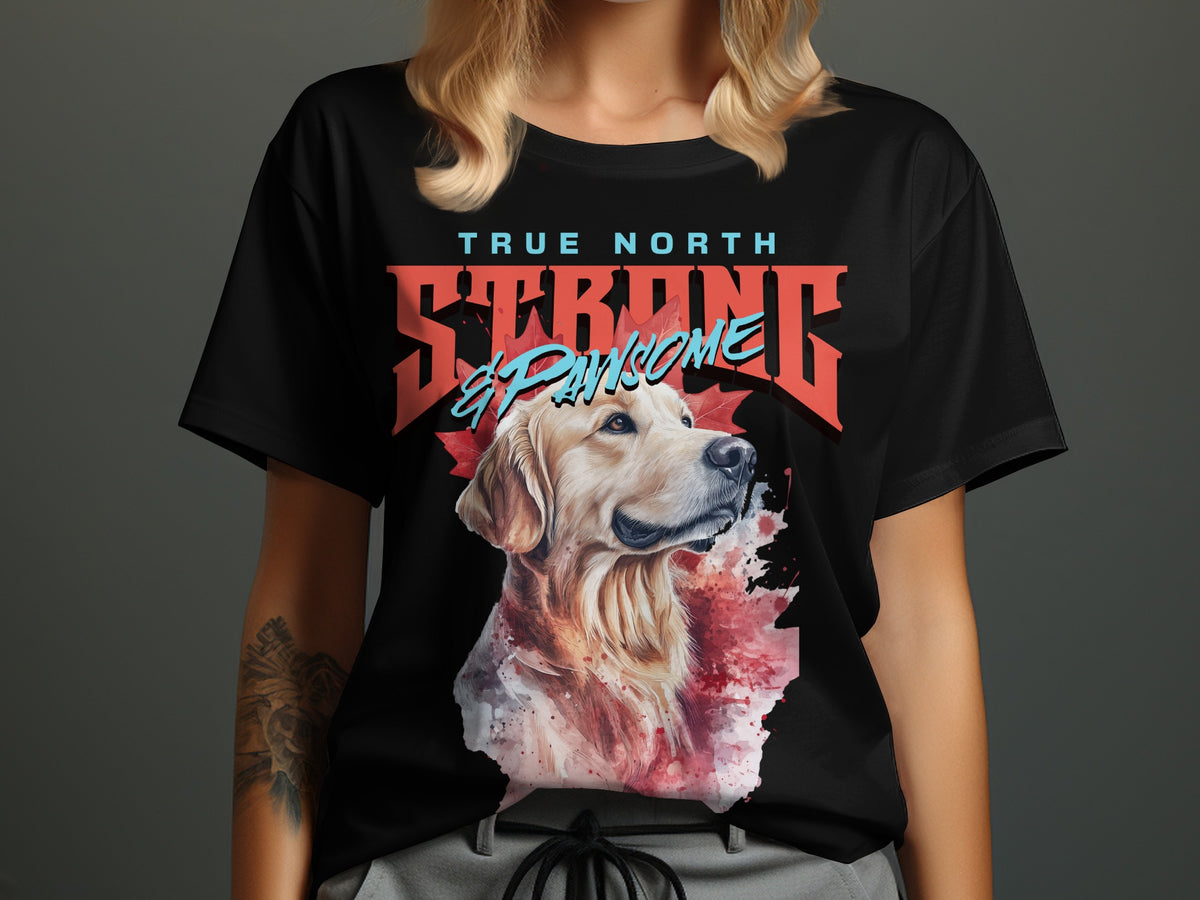True North Strong &amp; Pawsome Graphic T-shirt product type