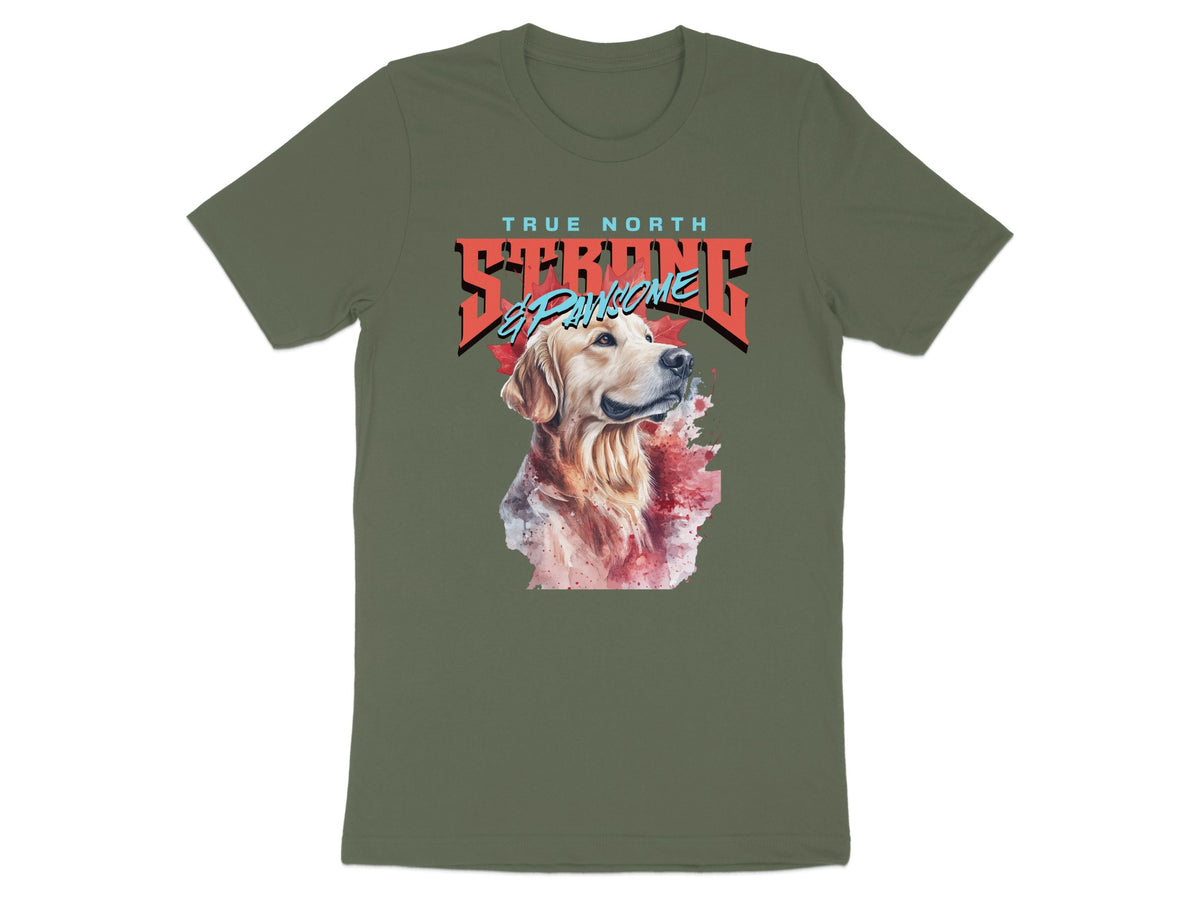 True North Strong and Pawsome Graphic T-Shirt product