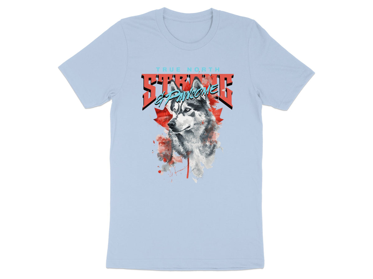 Strong and True North Wolf Graphic T-shirt product type