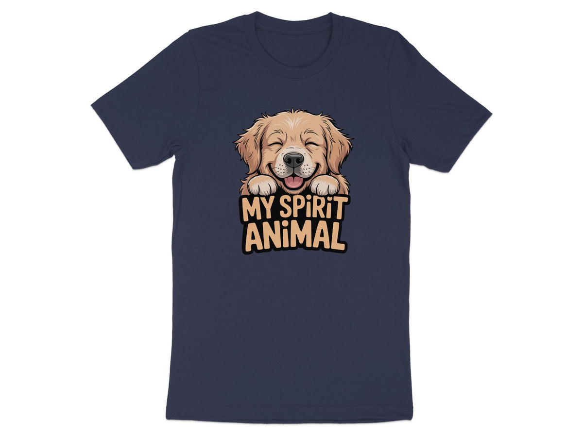 My Spirit Animal Puppy Cartoon Design T-Shirt