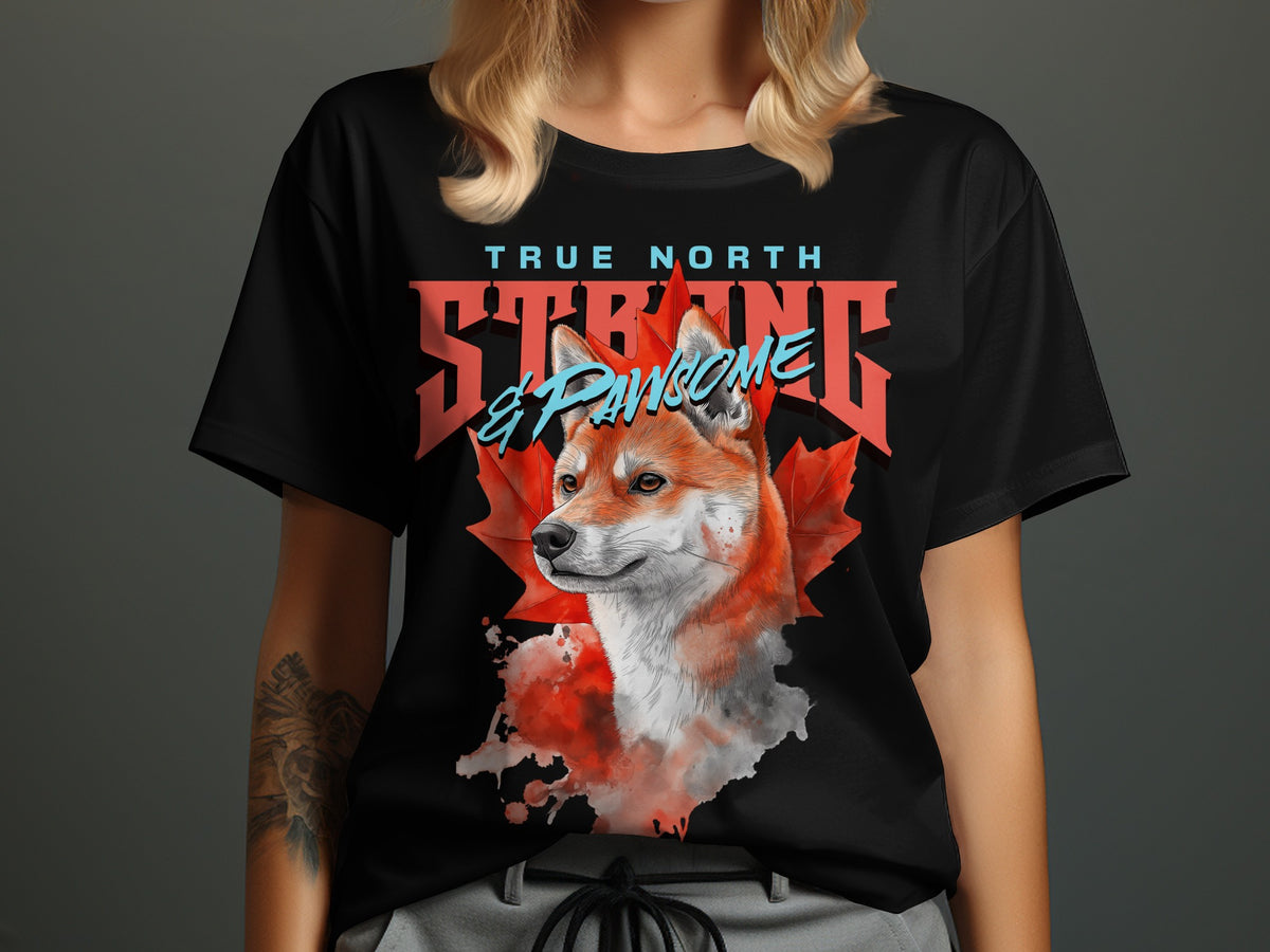 True North Strong and Pawsome T-shirt product