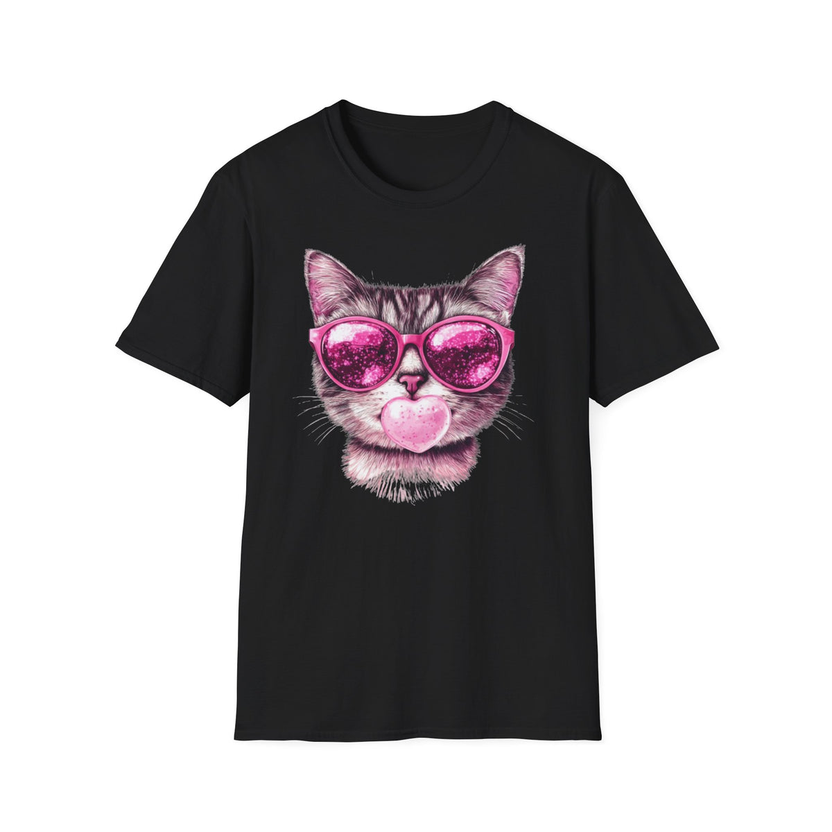 Preppy Cat Softstyle T-Shirt