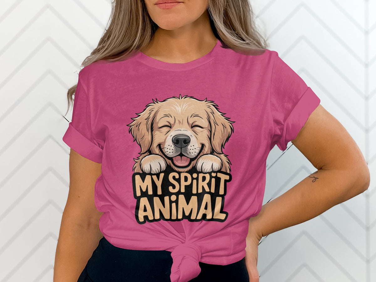 My Spirit Animal Golden Retriever T-Shirt