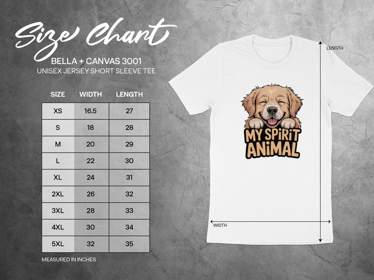 My Spirit Animal Cute Dog Graphic Unisex Shirt