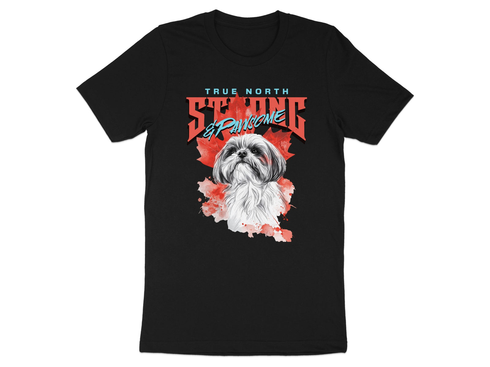 True North Strong And Paw-some T-Shirt product