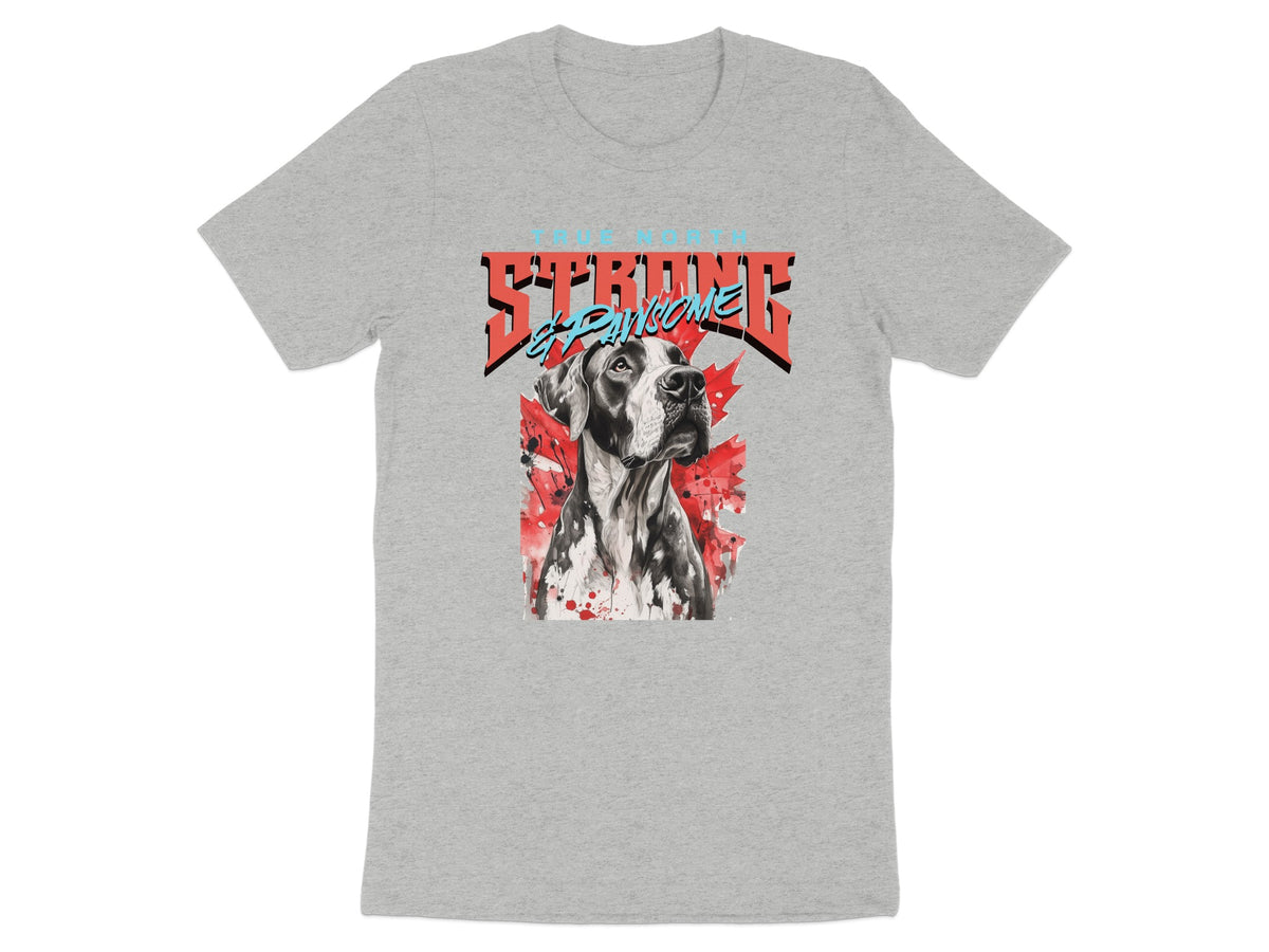 True North Strong and Awesome Dog T-Shirt product type