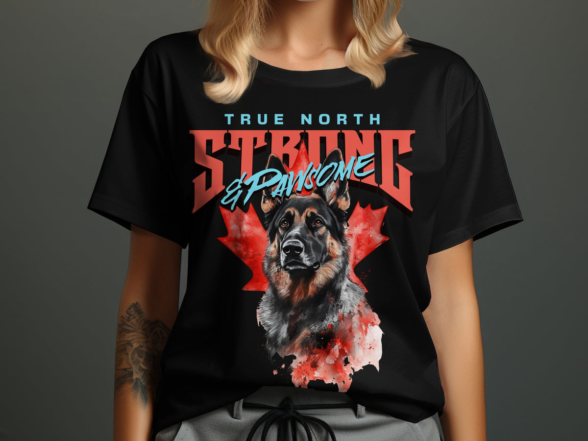 True North Strong and Pawsome Graphic Tee product