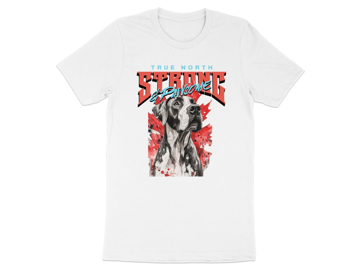 True North Strong Awesome Dog Graphic T-Shirt product type