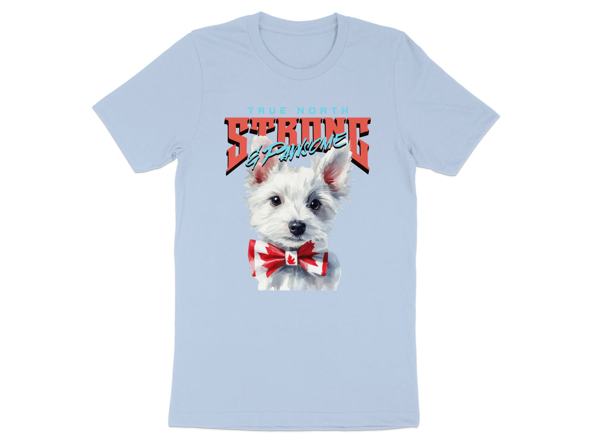 True North Strong Dog with Bow Tie T-Shirt product type
