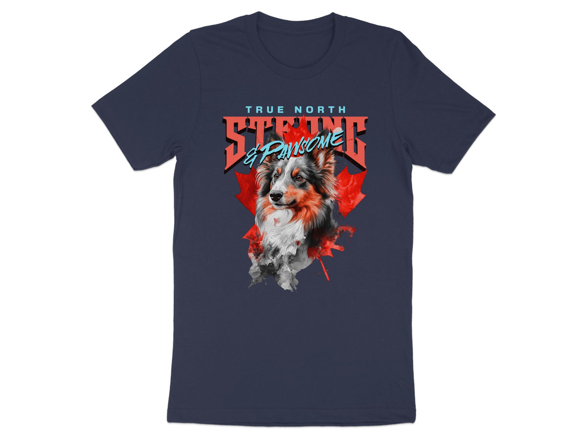 True North Strong and Pawsome Graphic T-Shirt product