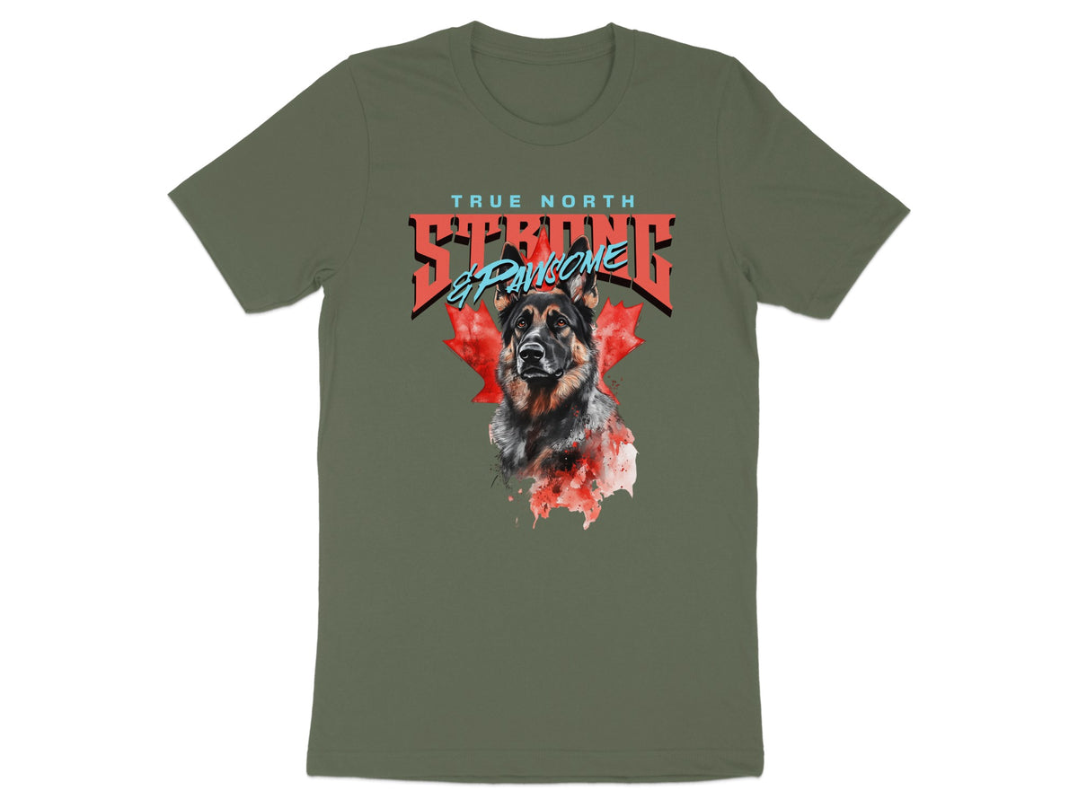 True North Strong and Pawsome Graphic T-Shirt product