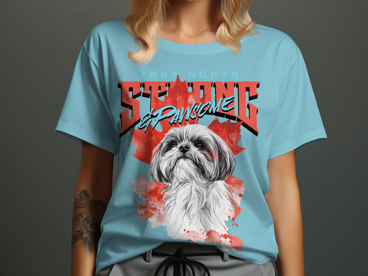 True North Strong and Pawsome T-shirt product