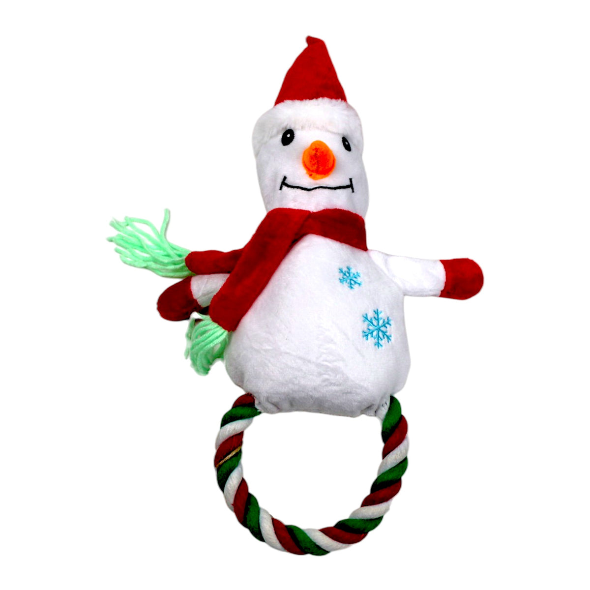 snowman plush for puppy