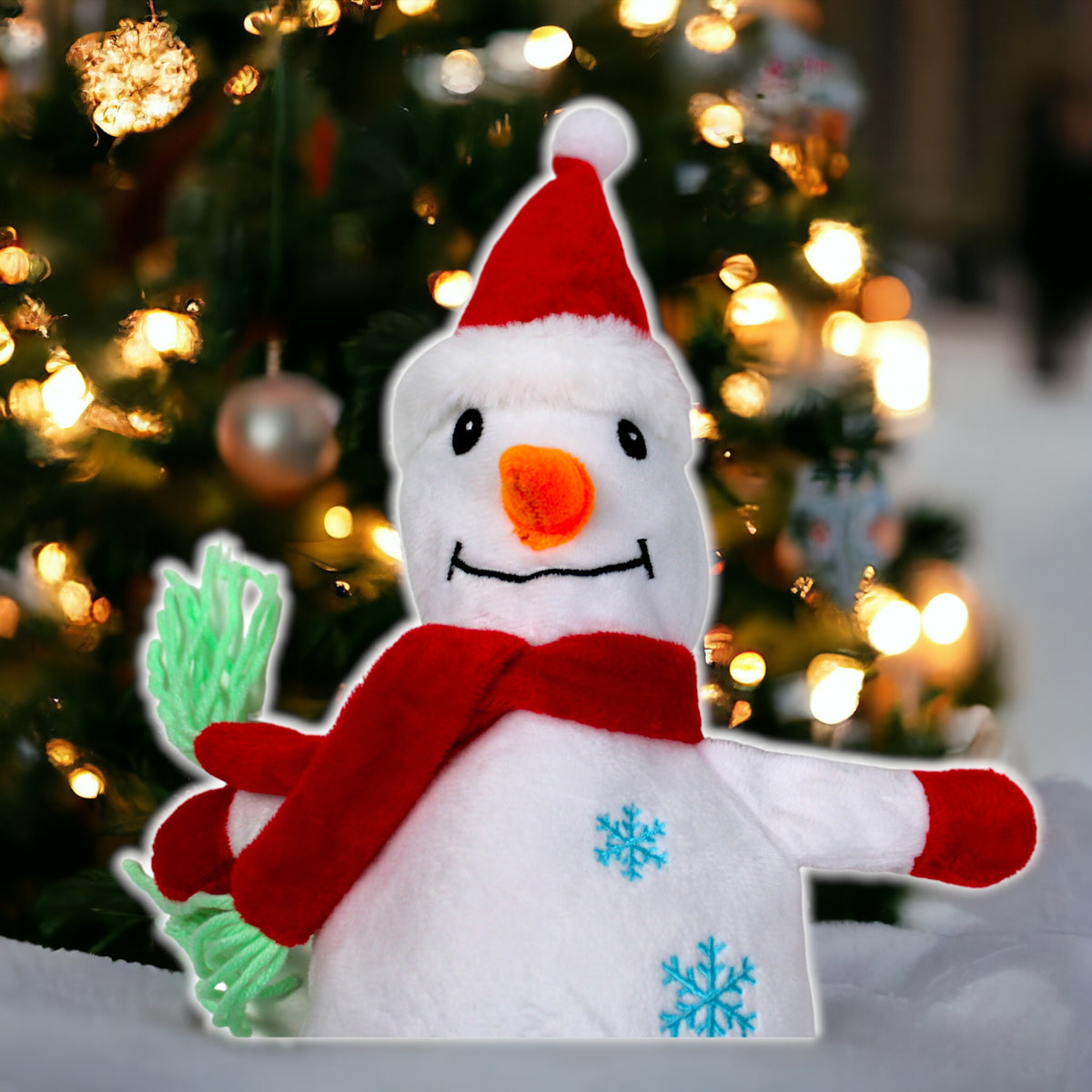frosty plush toy