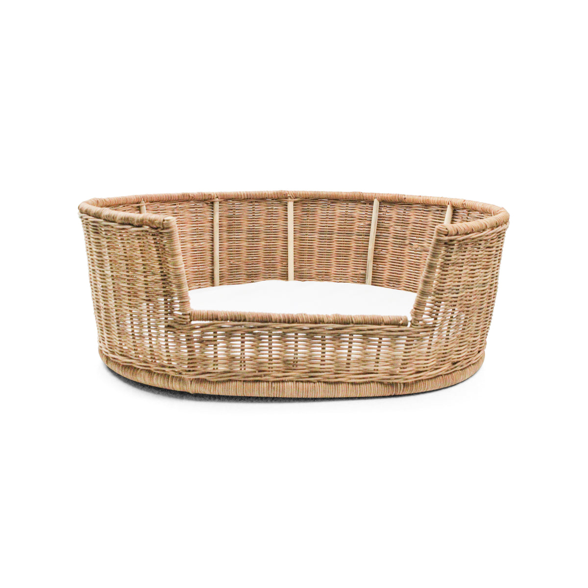 SnuggleNest Basket Pet Bed