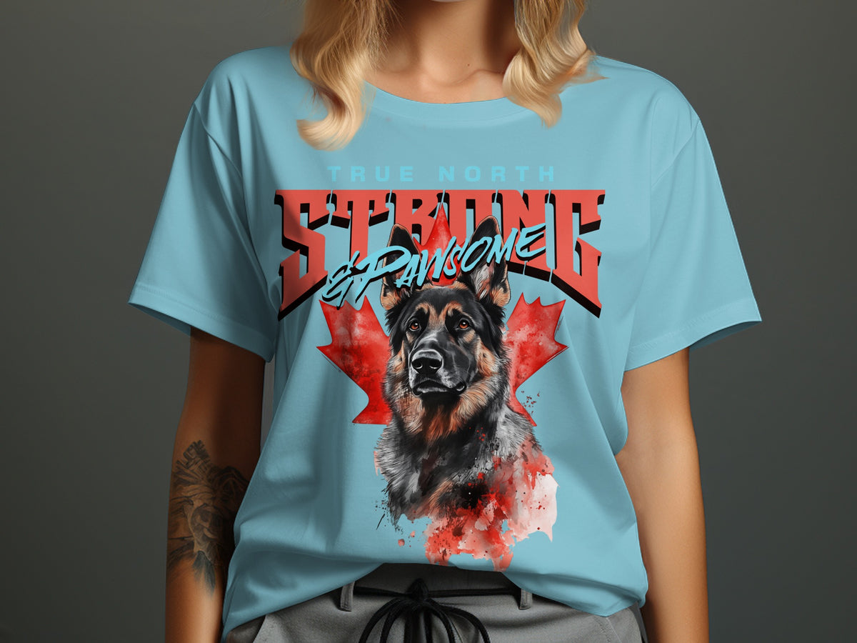 True North Strong and Pawsome Graphic T-Shirt product type