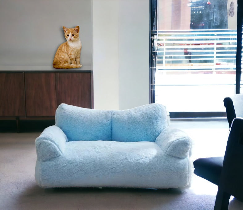 cloud couch with cat
