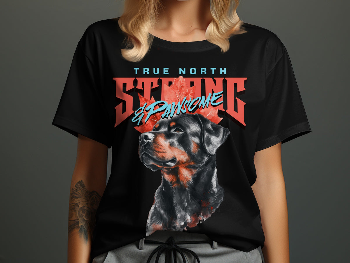 True North Strong and Pawsome T-Shirt product type