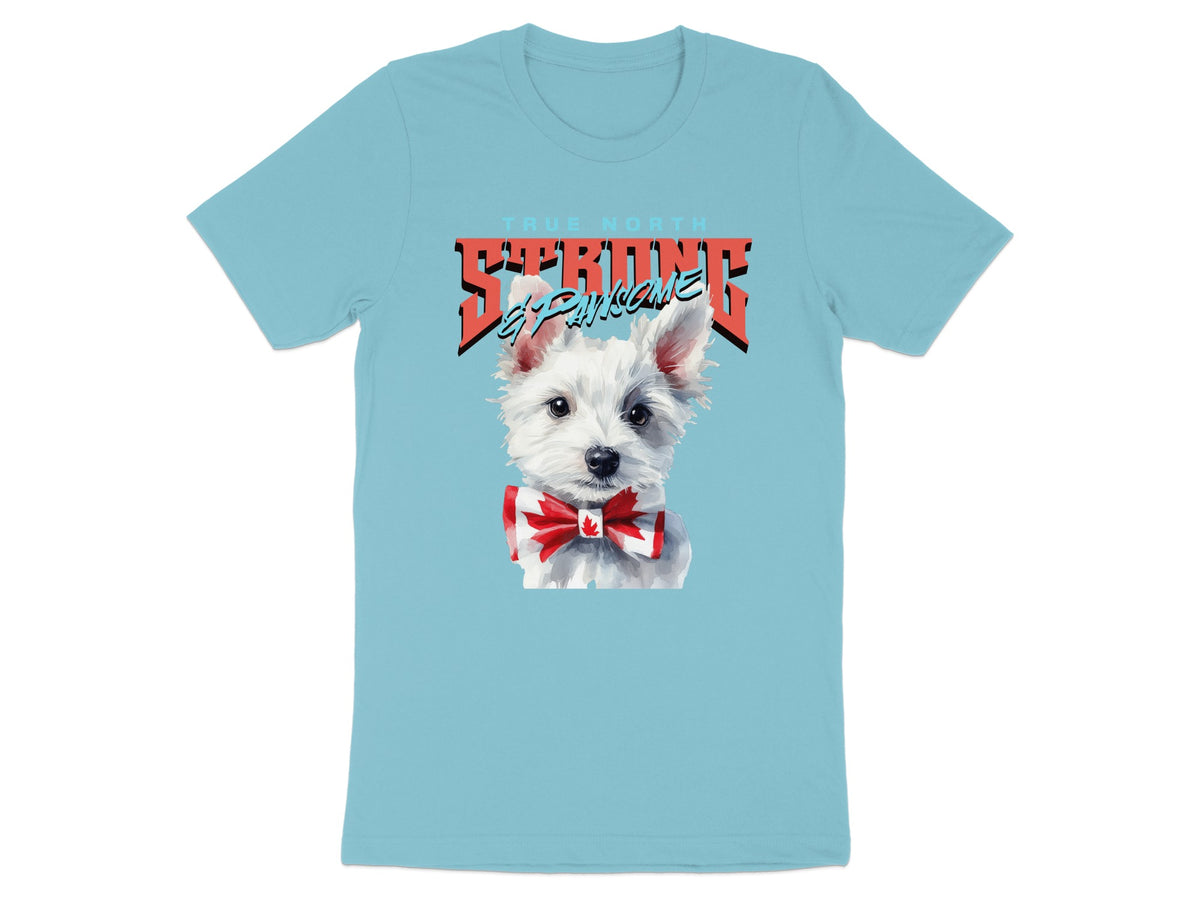 True North Strong Dog Design T-Shirt product type
