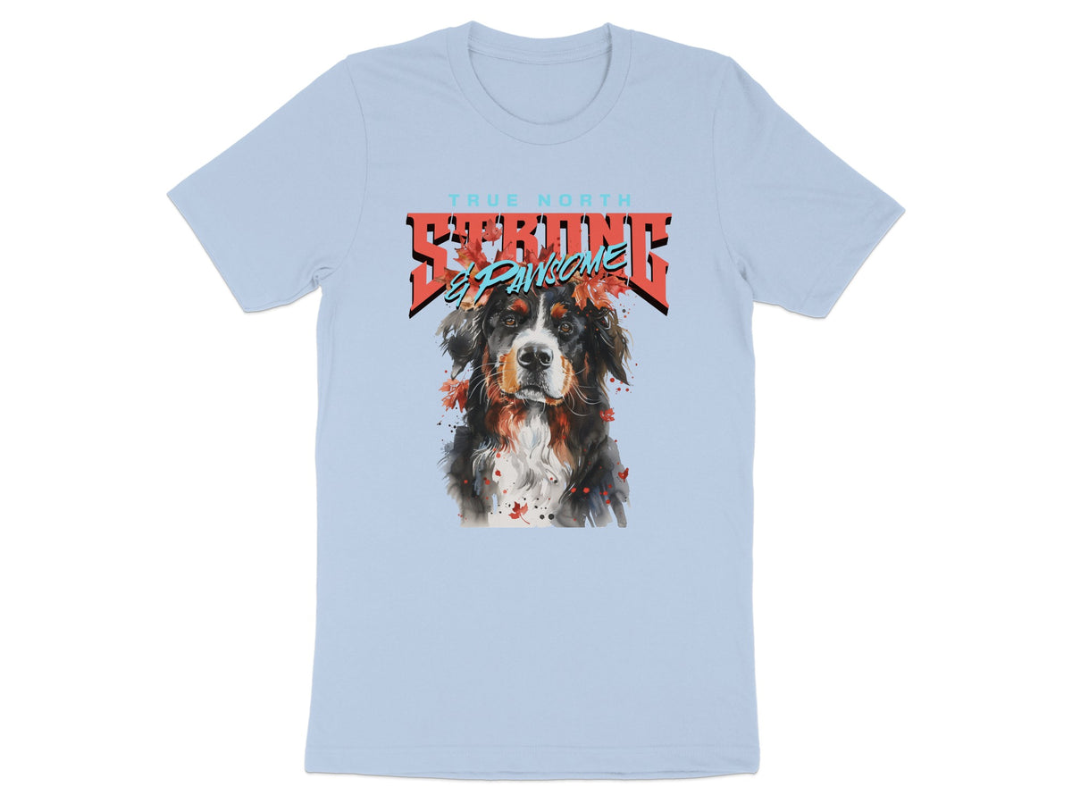 True North Strong and Pawsome Dog T-Shirt product type
