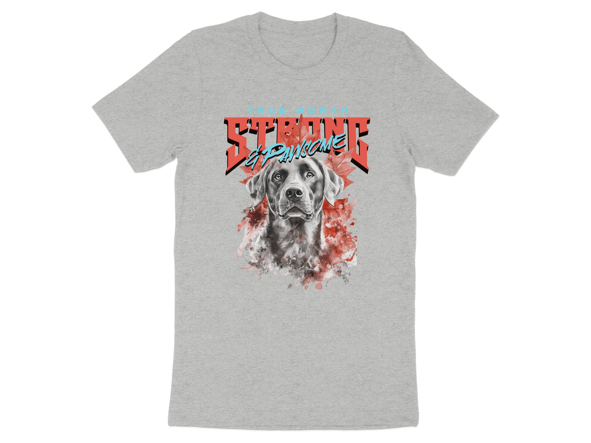 True North Strong and Awesome Dog T-shirt product type