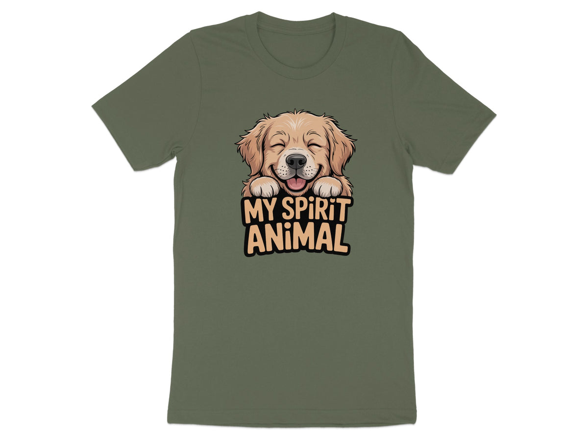 My Spirit Animal Puppy Illustration T-Shirt