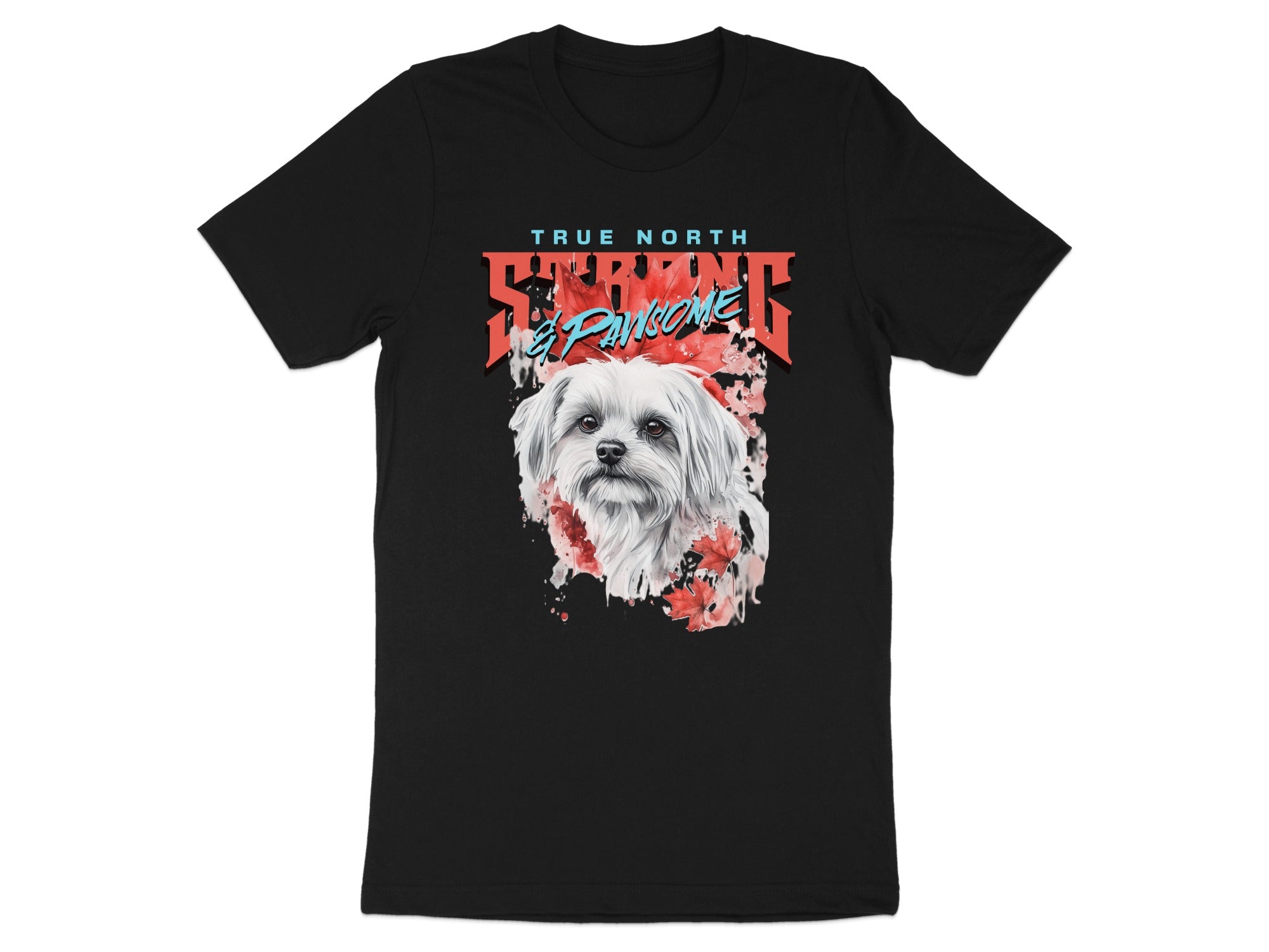 True North Strong Awesome Dog T-Shirt product type