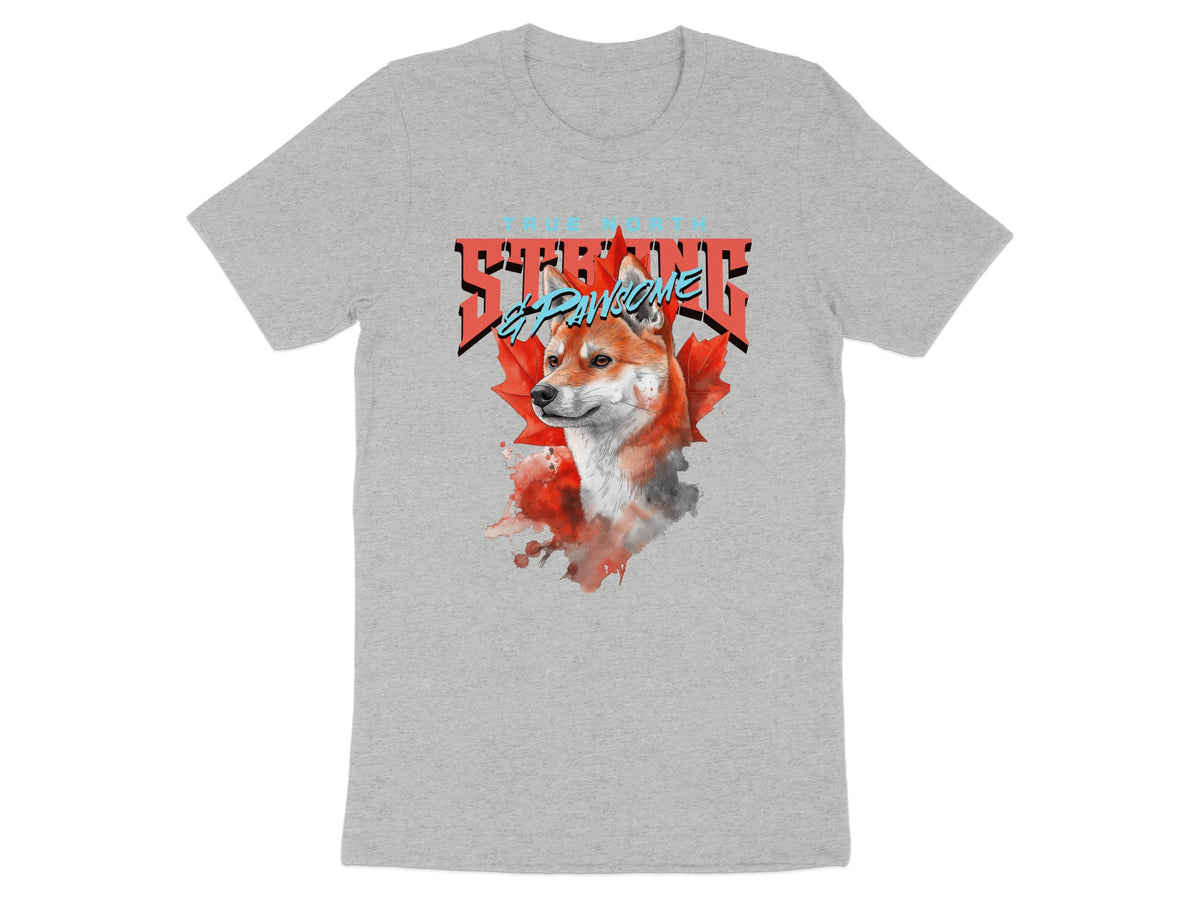 True North Strong Shiba Inu Design T-Shirt product type