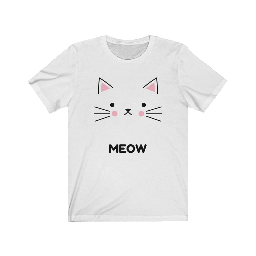 The Cute Meow - Unisex Jersey Short Sleeve Tee