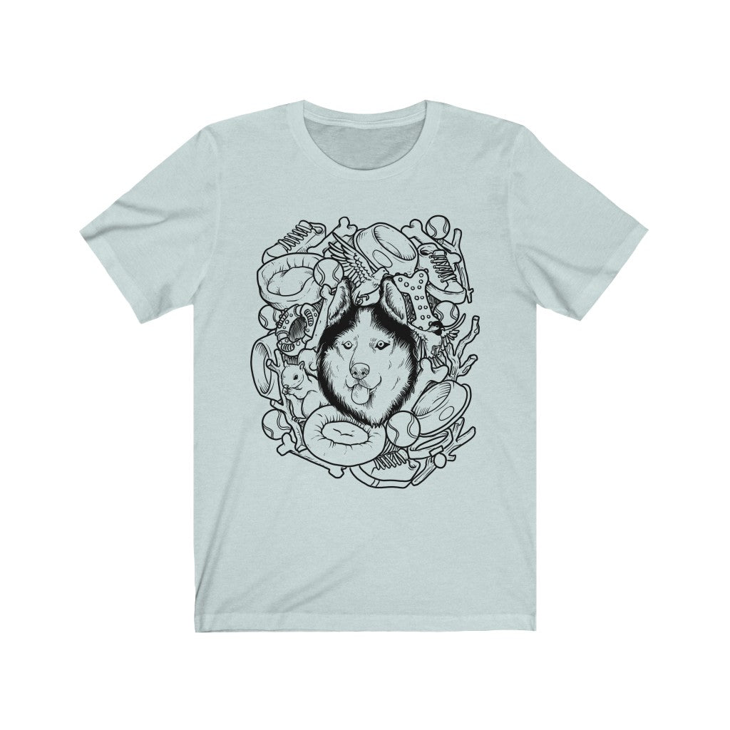 Love A Husky Today - Unisex Jersey Short Sleeve Tee