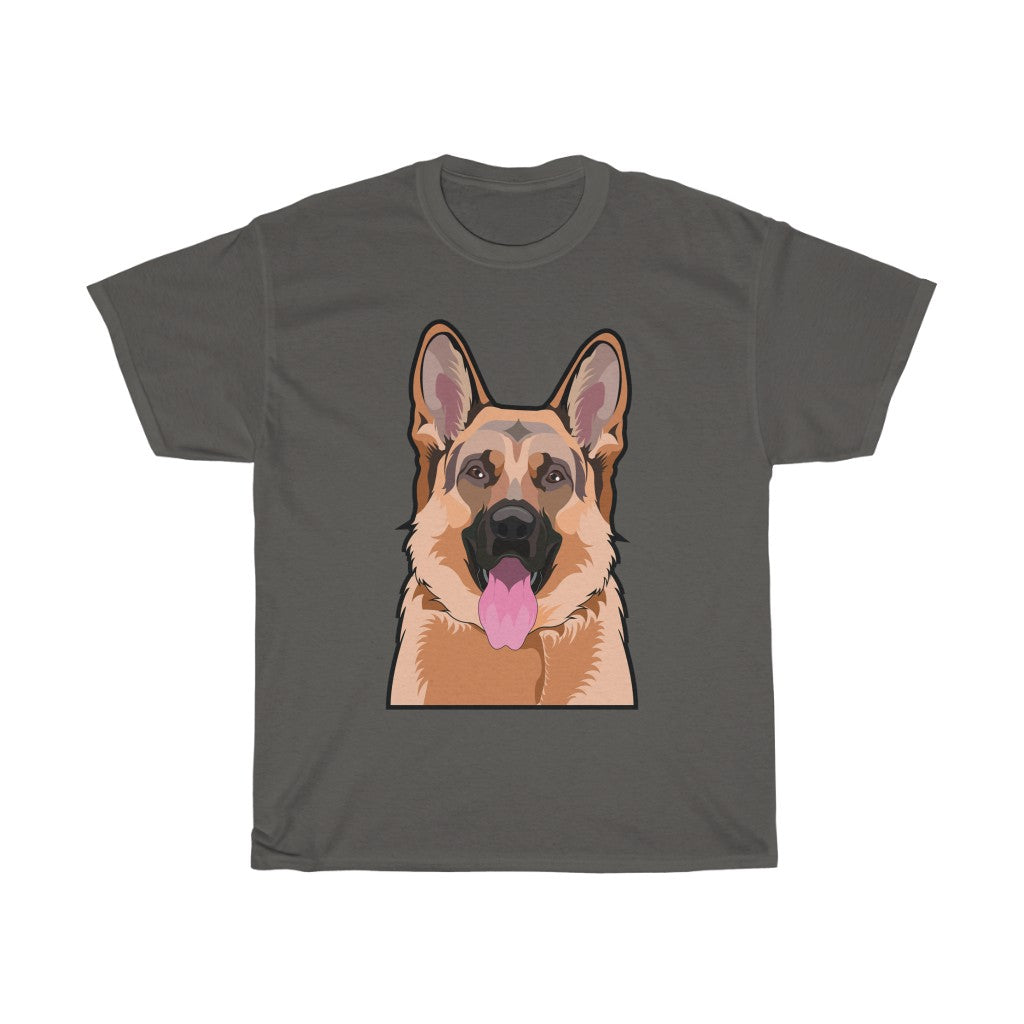 Love Your German Shepherd!  Unisex Heavy Cotton Tee