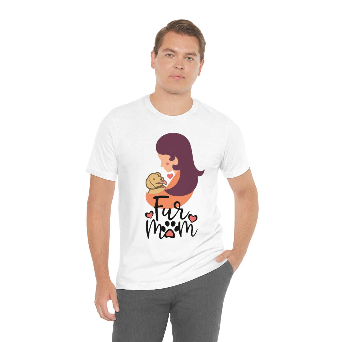 Fur Mom T-Shirt For Those That Love Their Furry Kid!