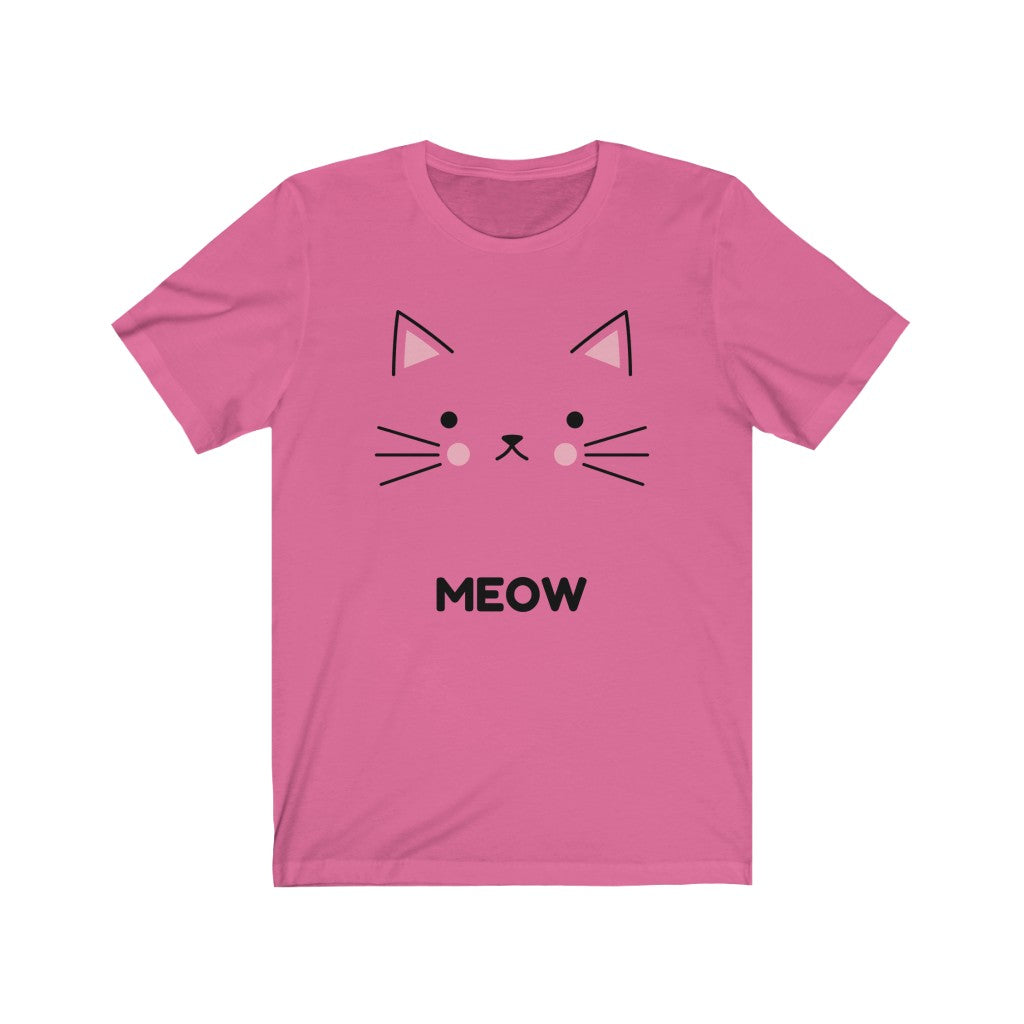 The Cute Meow - Unisex Jersey Short Sleeve Tee