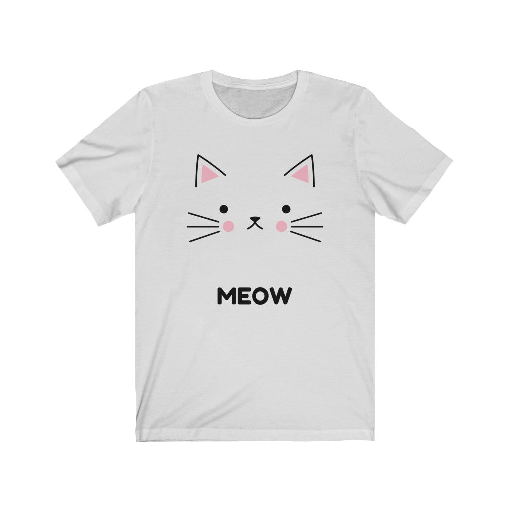 The Cute Meow - Unisex Jersey Short Sleeve Tee