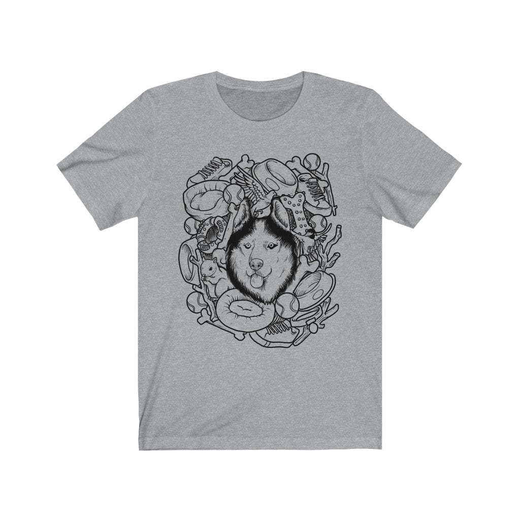 Love A Husky Today - Unisex Jersey Short Sleeve Tee