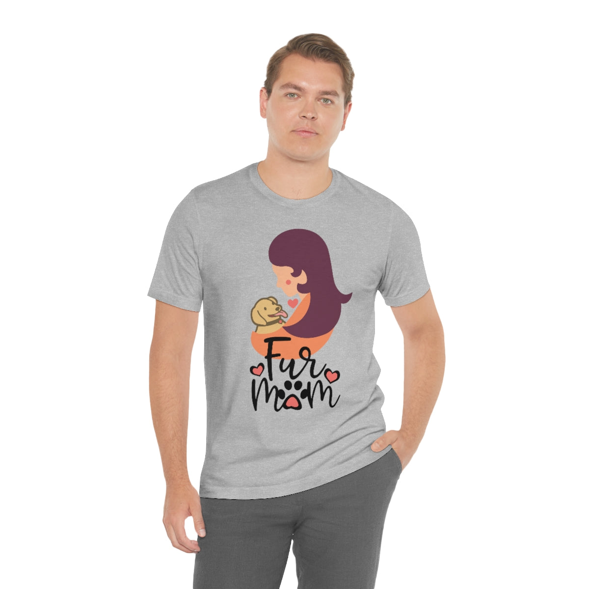 Fur Mom T-Shirt For Those That Love Their Furry Kid!