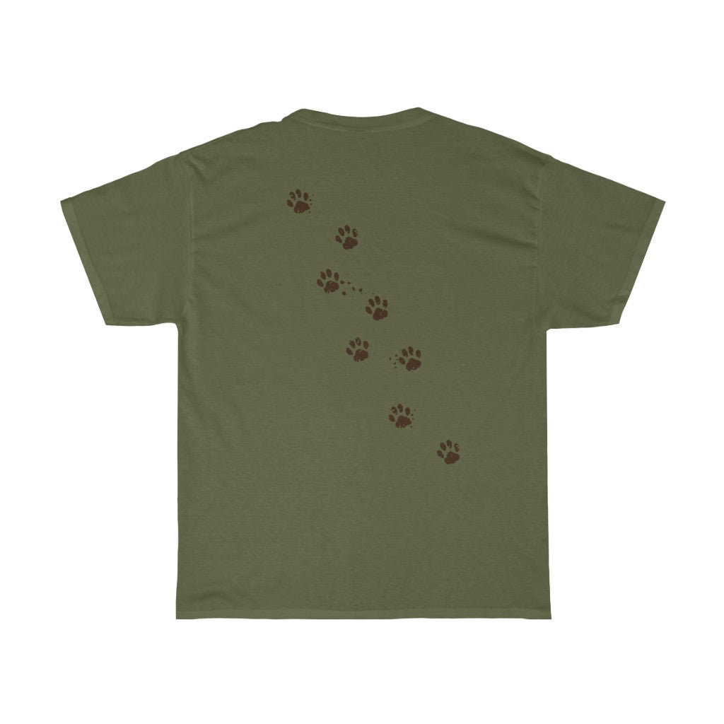 Muddy Paws Are Here Again!  - Unisex Heavy Cotton Tee