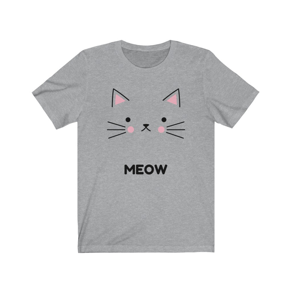 The Cute Meow - Unisex Jersey Short Sleeve Tee