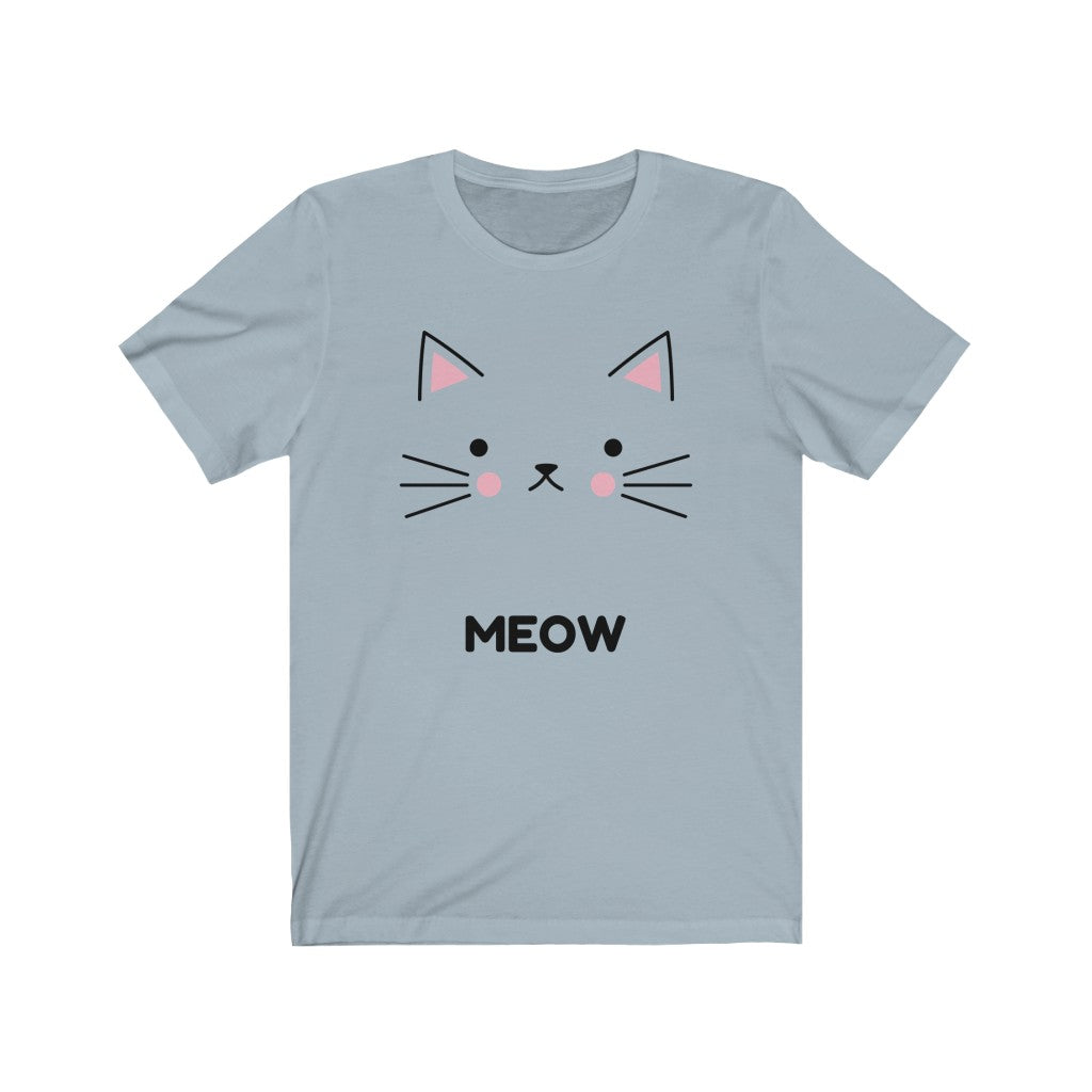 The Cute Meow - Unisex Jersey Short Sleeve Tee