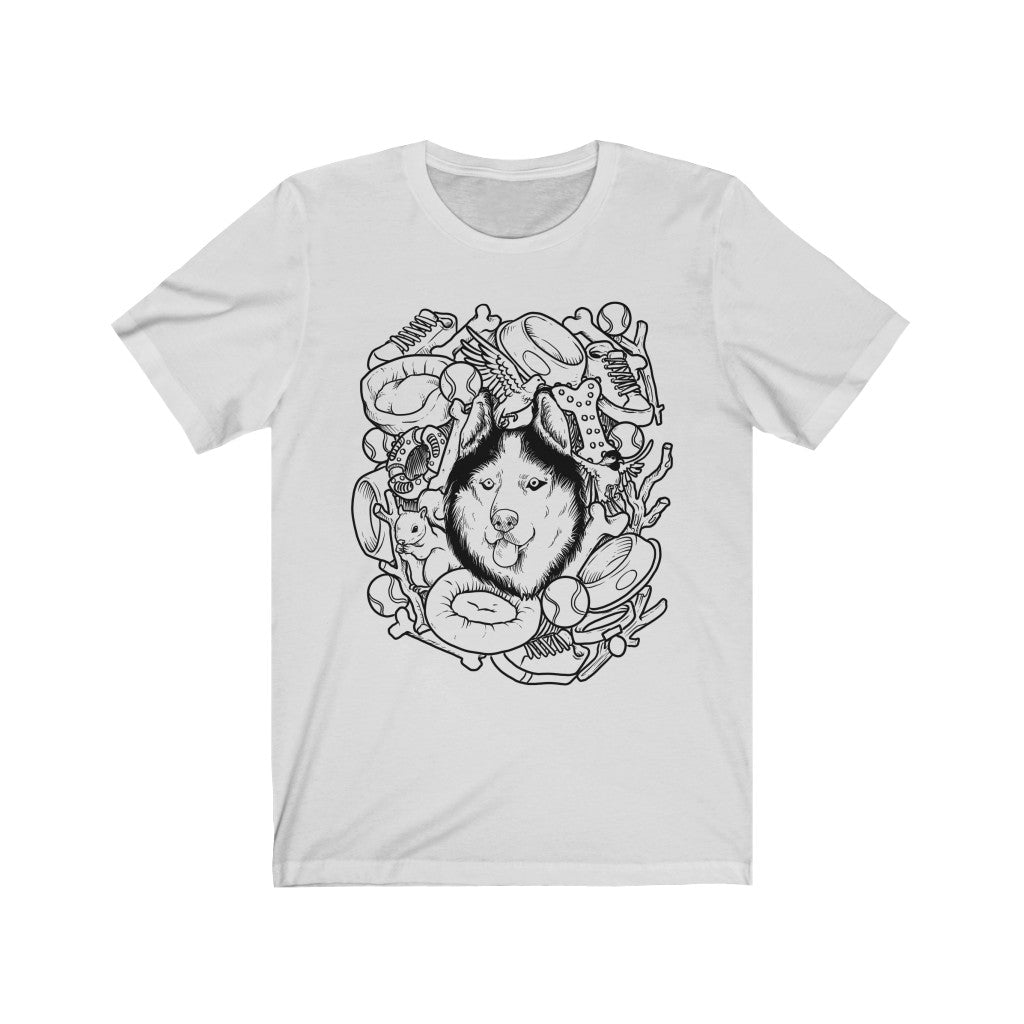 Love A Husky Today - Unisex Jersey Short Sleeve Tee