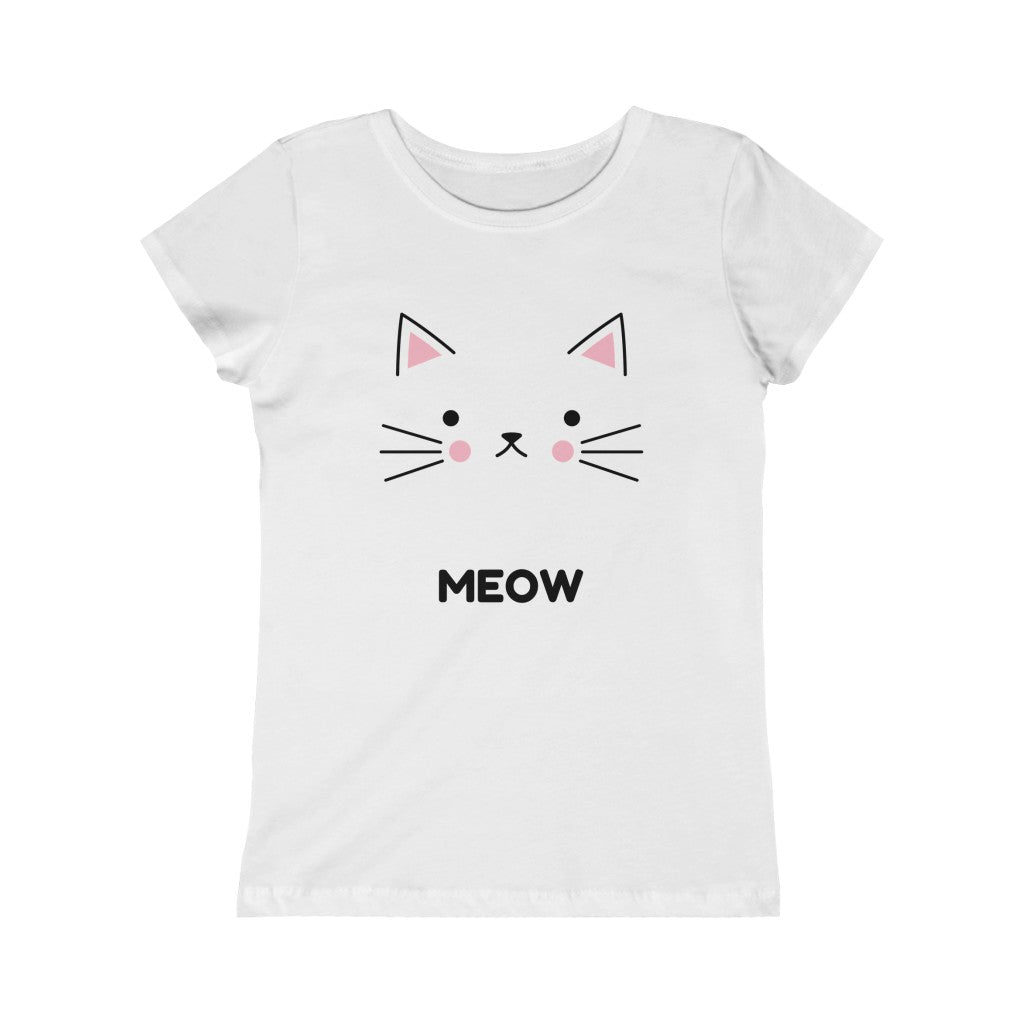 The Cute Meow - Girls Princess Tee