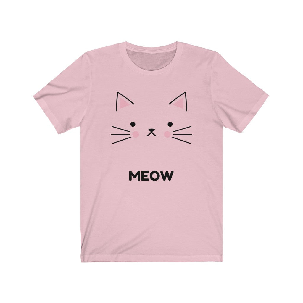 The Cute Meow - Unisex Jersey Short Sleeve Tee