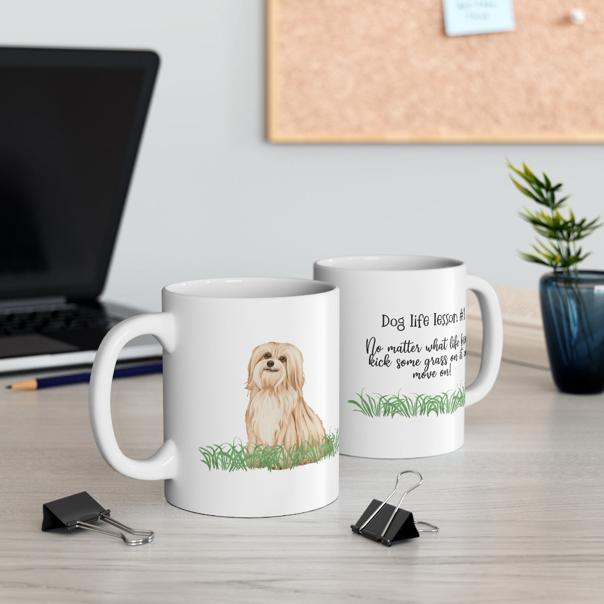 funny dog quote mug