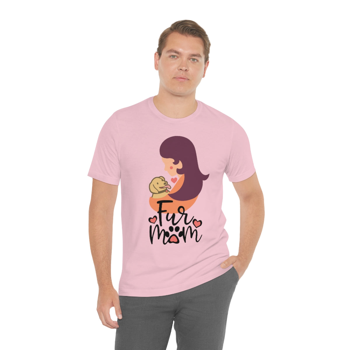Fur Mom T-Shirt For Those That Love Their Furry Kid!