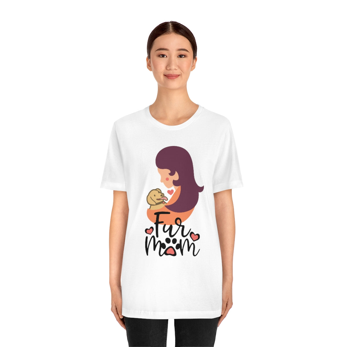 Fur Mom T-Shirt For Those That Love Their Furry Kid!