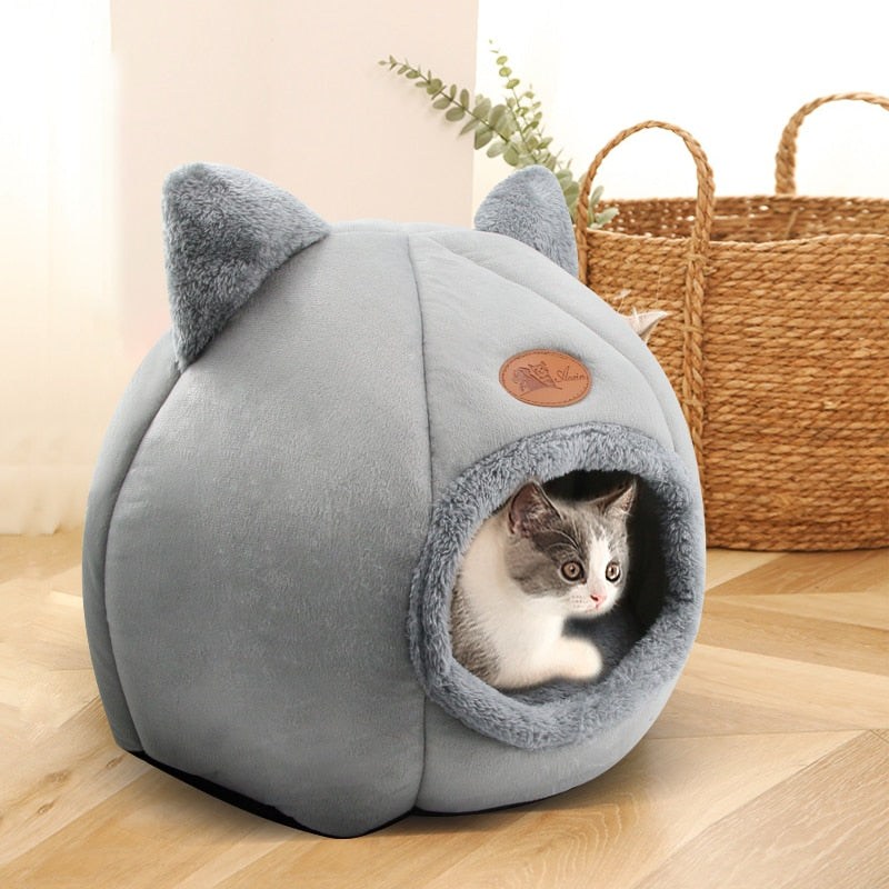 Cat Bed House Warm Deep Sleep Comfort